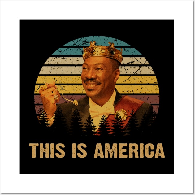 Cultural Comedy Coming To America's Fish-Out-Of-Water Story Wall Art by MakeMeBlush